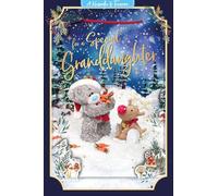 Me to You Tatty Teddy Carte de Noël 3D pour une petite-fille spéciale 15,2 x 22,9 cm - Collection officielle