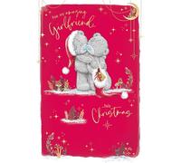 Me To You Tatty Teddy Carte de Noël pour petite amie 15,2 x 22,9 cm Collection officielle