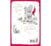 Me To You Tatty Teddy Carte de Noël pour une merveilleuse grand-mère 12,7 x 20,3 cm - Collection officielle