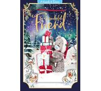 Me to You Tatty Teddy Carte souvenir de Noël 3D pour un ami merveilleux 15,2 x 22,9 cm - Collection officielle
