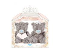 Me to You Tatty Teddy Ours en Peluche Mariée et marié dans Une boîte Cadeau - Collection Signature