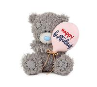 Ours Mascotte Joyeux Anniversaire avec Ballon 11cm
