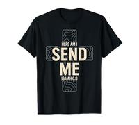 Me Voici, envoie-Moi Ésaïe 6 8 Écriture missionnaire T-Shirt