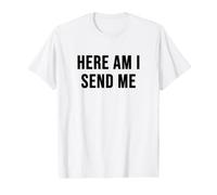 Me Voici, envoie-Moi T-Shirt Graphique avec Valeur