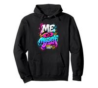 Me Vs Myself Graffiti Style Urban Streetwear Apparel Design Sweat à Capuche