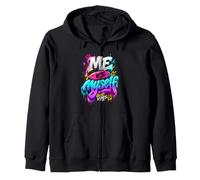 Me Vs Myself Graffiti Style Urban Streetwear Apparel Design Sweat à Capuche