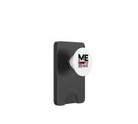 Me VS Myself Rivalry Competition Quotes Graphic PopSockets PopWallet pour MagSafe