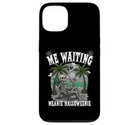 « ME Waiting MEANIE Halloweenie Wait for Halloween at Beach » Coque pour iPhone 13