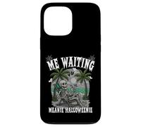 « ME Waiting MEANIE Halloweenie Wait for Halloween at Beach » Coque pour iPhone 13 Pro Max