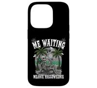 « ME Waiting MEANIE Halloweenie Wait for Halloween at Beach » Coque pour iPhone 14 Pro