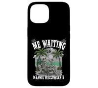 « ME Waiting MEANIE Halloweenie Wait for Halloween at Beach » Coque pour iPhone 15