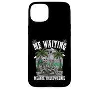 « ME Waiting MEANIE Halloweenie Wait for Halloween at Beach » Coque pour iPhone 15 Plus