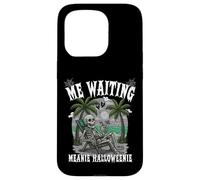 « ME Waiting MEANIE Halloweenie Wait for Halloween at Beach » Coque pour iPhone 15 Pro