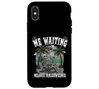 « ME Waiting MEANIE Halloweenie Wait for Halloween at Beach » Coque pour iPhone X/XS
