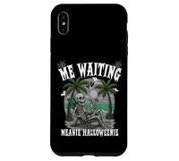 « ME Waiting MEANIE Halloweenie Wait for Halloween at Beach » Coque pour iPhone XS Max