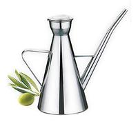 ME World MGE - Huilier Classique - Distributeur Vinaigre ou Huile - Acier Inoxydable - 500 mL - Argent