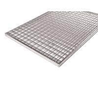 MEA Grille en Acier galvanisé 1000 x 400 x 20 mm 30/30