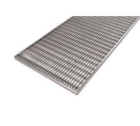 MEA Grille en Acier galvanisé 800 x 500 x 20 mm 30/10