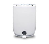 Meaco Déshumidificateur par dessication DD8L – Ionisateur, Auto-restart – Blanc/Bordure bleue