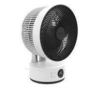 Meaco Fan Sefte® Ventilateur de Table - 10" Circulateur d'Air à 12 Vitesses - Oscillation Horizontale et Verticale - 3 Angles d'oscillation - Ultra Silencieux, Télécommande de Refroidissement