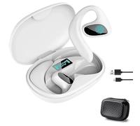 Meacode Ai Translation Earbuds, Ecouteur Traducteur Instantané, 144 Langues, Avec Traduction Ia, Fonctionnement Hors Ligne, IdéAux Pour Les Voyages, Le Travail Et Les éTudes (Blanc)