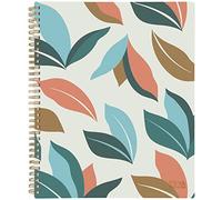 Mead Agenda scolaire hebdomadaire et mensuel 2023-2024, 21,6 x 28 cm, grandes feuilles de palmier (1317P-905A)