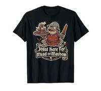 Mead and Mayhem Renaissance Faire Frog Knight Party drôle T-Shirt