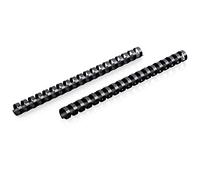 Mead CombBind 4000135 Lot de 125 spirales de reliure, 1,5 cm, capacité de 125 feuilles, noir