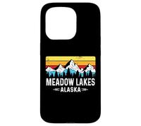 Meadow Lakes Alaska Mountain Vintage Meadow Lakes AK Coque pour iPhone 15 Pro
