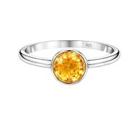 Meadows Pierre précieuse marquisée, bague bohème simple en argent sterling 925, bijoux faits à la main R-1965