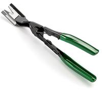 MEAJOO 1 pince à clip de voiture, ensemble de pinces pour panneau de fixation, outil de retrait de rivets de retenue automatique, outil de retrait de clip de garniture de portière de voiture (vert)