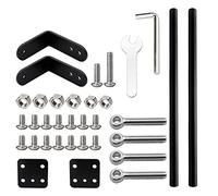 MEAKTSMI Kit de barres de support pour imprimante 3D et accessoires pour imprimante Ender-3 3S CR10 en alliage d'aluminium