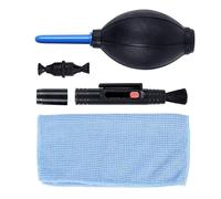 MEAKTSMI Kit de nettoyage 3 en 1 pour ventilateur à poussière, pompe, nettoyant d'objectif, stylo, brosse, bulles de gaz pour clavier d'appareil photo