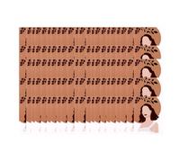 MEAKTSMI Lot de 100 cartes de présentation de boucles d'oreilles 6 x 8 cm fabriquées en papier poudre de perles et impression vive pour travaux manuels