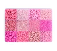 MEAKTSMI Lot de 12 perles en vrac Bracelet fait main Collier de perles Accessoires de bijoux en acrylique Texture Convient pour les bijoux