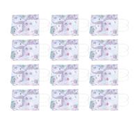 MEAKTSMI Lot de 12 sacs cadeaux de fête sirène pour enfants fête d'anniversaire élégants en papier avec queue de poisson