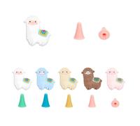 MEAKTSMI Lot de 30 bouchons d'aiguille à tricoter pour tricot à la main, matelassage, projets d'artisanat et de petits protège-aiguilles à tricoter