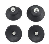 MEAKTSMI Lot de 4 pieds d'imprimante 3D pour 2,4 pieds en caoutchouc anti-vibrations - Amortissement des chocs