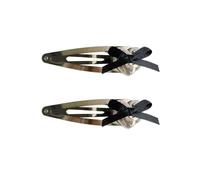 MEAKTSMI Lot d'épingles à cheveux argentées avec nœud en forme de cœur et nœud en forme de barrette à cheveux Pinces à cheveux élégantes pour femmes Ensemble d'épingles à cheveux élégantes