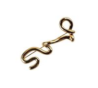 MEAKTSMI Personnalisation créative de la broche en forme de lettre pour des styles uniques en différentes occasions avec des matériaux en alliage solides pour une utilisation quotidienne