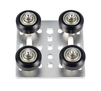 MEAKTSMI Plaque de roue V 2020 - Avec plaque - Accessoire d'imprimante 3D - Pour aluminium de la série 2020