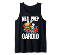 Meal Prep est ma travailleuse de Cardio Food Service Lunch Lady Débardeur