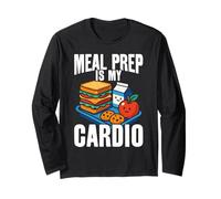 Meal Prep est ma travailleuse de Cardio Food Service Lunch Lady Manche Longue