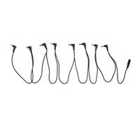 Mealoodiousmusea Adaptateur pour pédales d'effet pour guitare électrique 9 V 1 A Câble d'alimentation 8 voies
