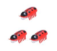 Mealoodiousmusea Lot de 3 jouets électriques pour chat - Variété de styles - Pratique et portable - Jouet électrique interactif pour animal domestique - Amida tricolore