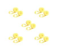 Mealoodiousmusea Lot de 5 doublures de pneus anti-crevaison pour vélo de route, VTT, 66 cm x 20 mm, 26 x 20 mm