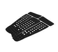 Mealoodiousmusea Lot de 5 patins carrés rainurés en EVA pour planche de surf SUP Traction Deck Grip Queue Pad Noir