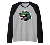 Mean Dragon Veut Juste l'amour Manche Raglan