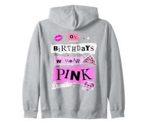 Mean Girls on Birthdays We Wear Pink Sweat à Capuche