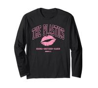 Mean Girls The Plastics Pink Lipstick Kiss Y2K Movie Manche Longue